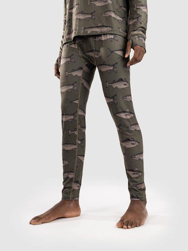 Airblaster Base Layer Bottom olive fish