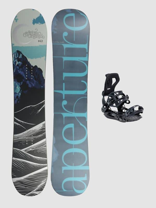 Aperture Inverted + SP FT360 S 2025 Snowboard-Set uni