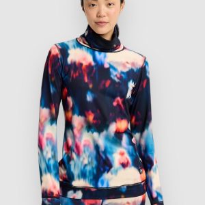 Burton Midweight Long Neck Crew Funktionsshirt floral blur