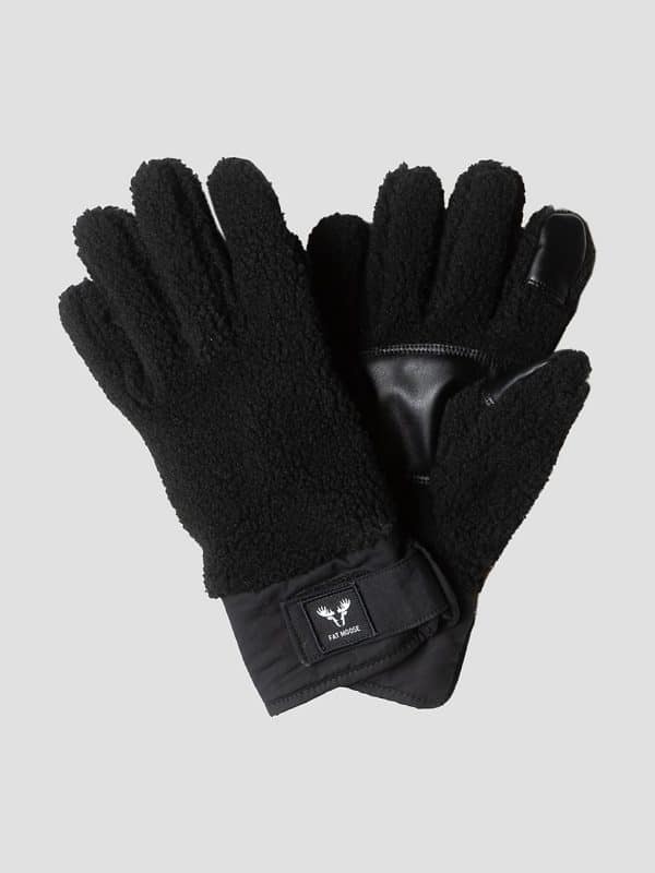 Fat Moose Pile Handschuhe black