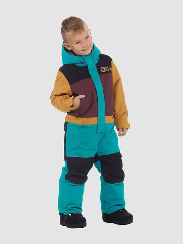 Horsefeathers Spirit Kids Overall tile blue