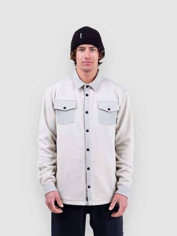 Jones Snowboards December Rec Fleece Pullover smoke gray