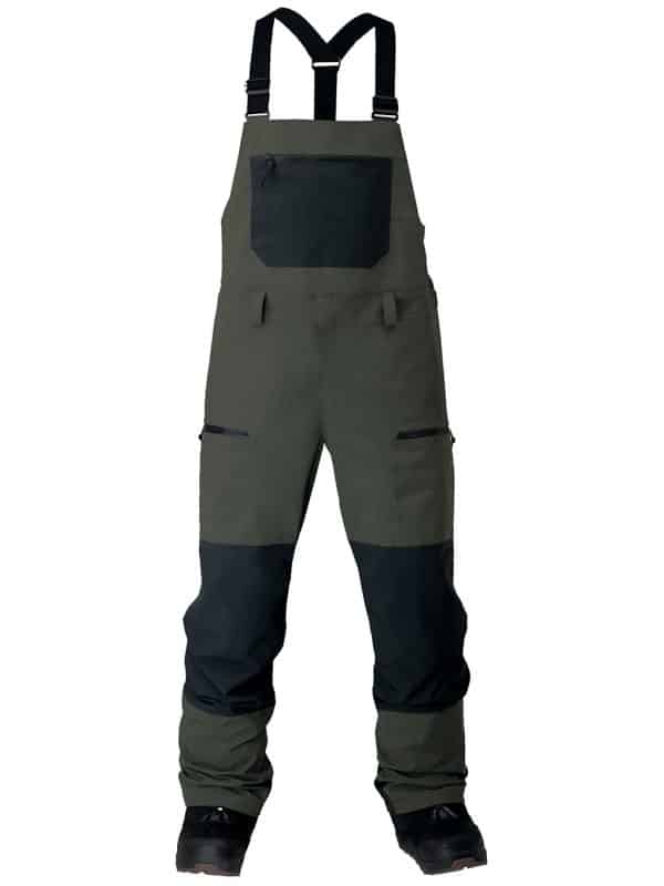 Jones Snowboards Mountain Surf Bib Pants pine green