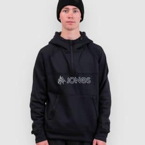 Jones Snowboards Rec Riding Fleecejacke stealth black