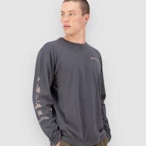 Mons Royale Yonder Merino Organic Cotton Funktionsshirt vintage black