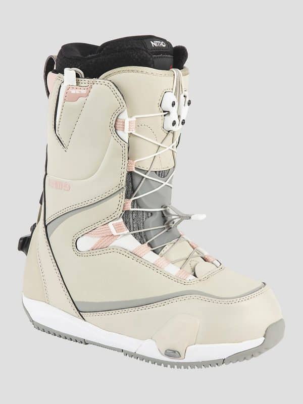 Nitro Cave TLS Step On 2024 Snowboard-Boots sand / rose
