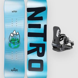 Nitro Ripper Kids + Charger Mini S 2026 Kids Snowboard-Set uni
