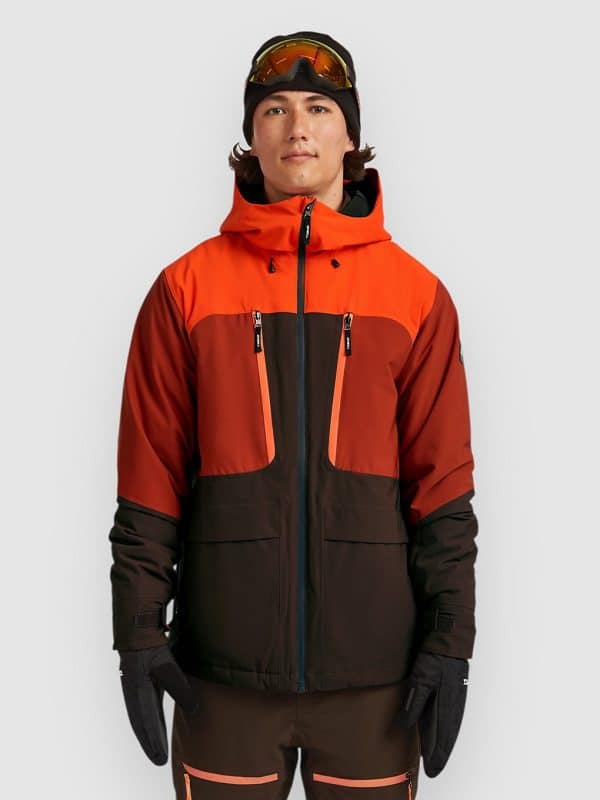 O'Neill Fwc'Peak Fire Jacke flame colour block