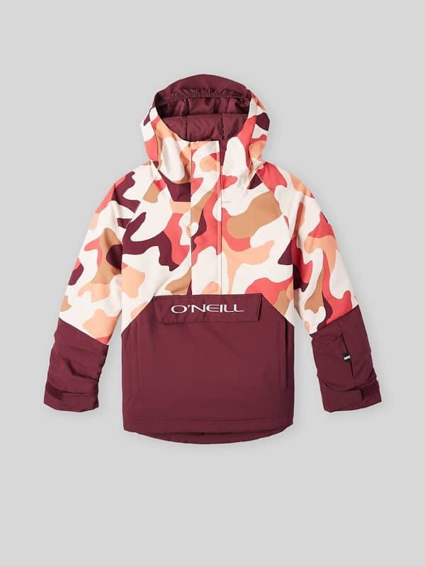 O'Neill O'Riginals Kids Anorak windsor wine colour block