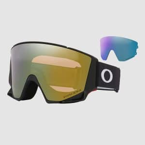 Oakley Flow Scape M Matte Black +Bonus Lens Goggle prizm sage gold&przm icd