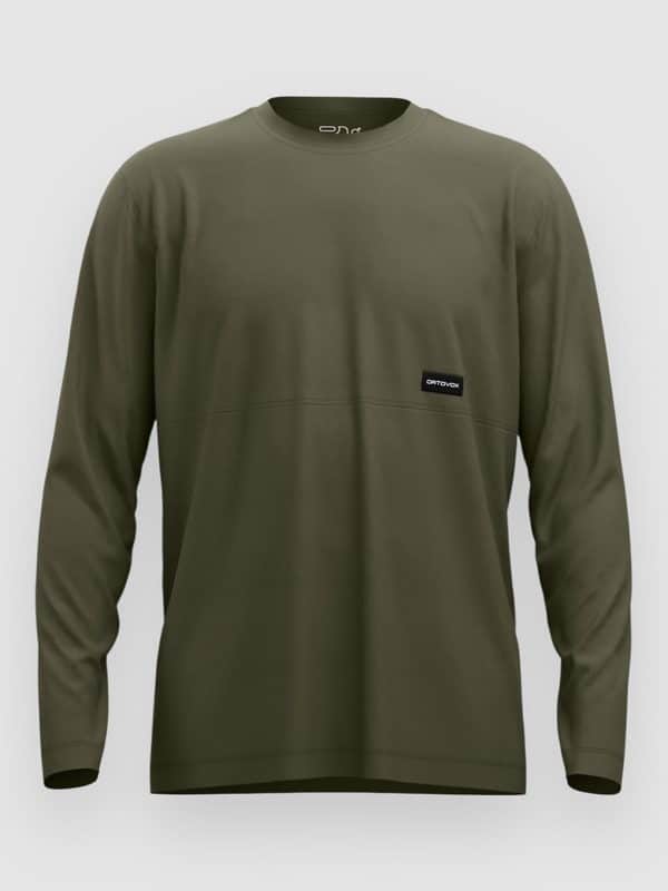 Ortovox 185 Merino Patch Funktionsshirt dark wild herbs 62701