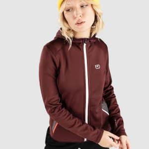 Ortovox Hooded Fleecejacke winetasting