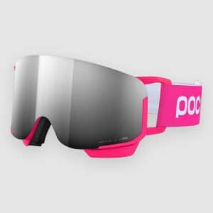 POC Pocito Nexal Fluorescent Pink Kids Goggle partly sunny silver