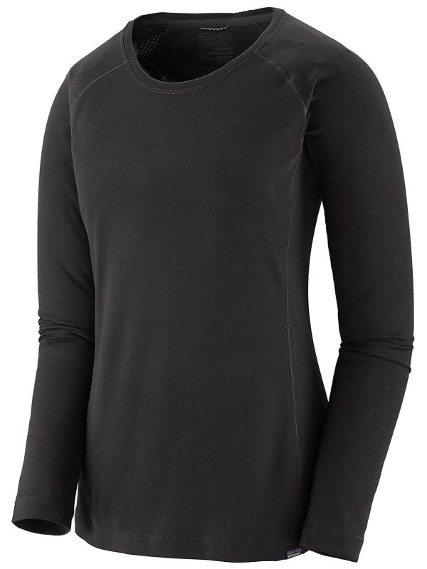 Patagonia Cap MW Crew Funktionsshirt black