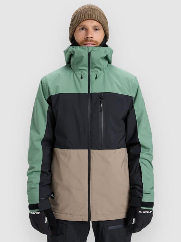 Quiksilver Sycamore Block 20K Jacke dark ivy