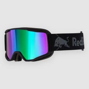 Red Bull SPECT Eyewear NEON Black Goggle brown with blue mirror