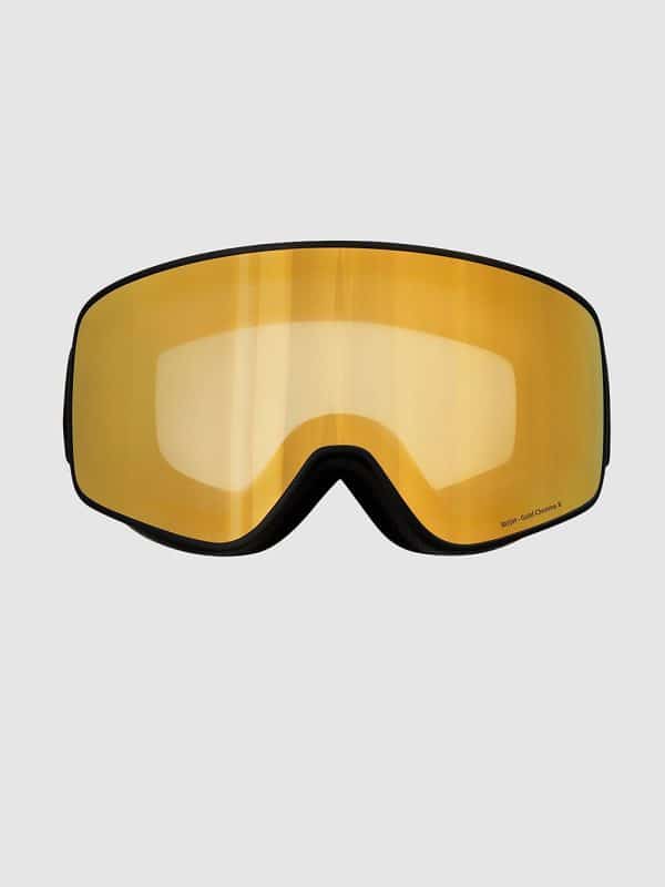 Red Bull SPECT Eyewear Rush Black Goggle orange with gold