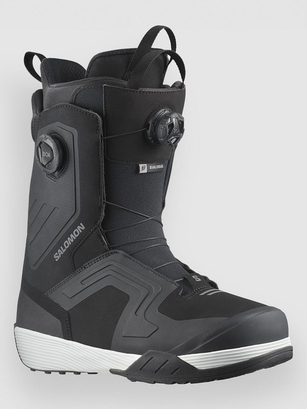 Salomon Dialogue Dual Boa 2025 Snowboard-Boots blackblackwhite