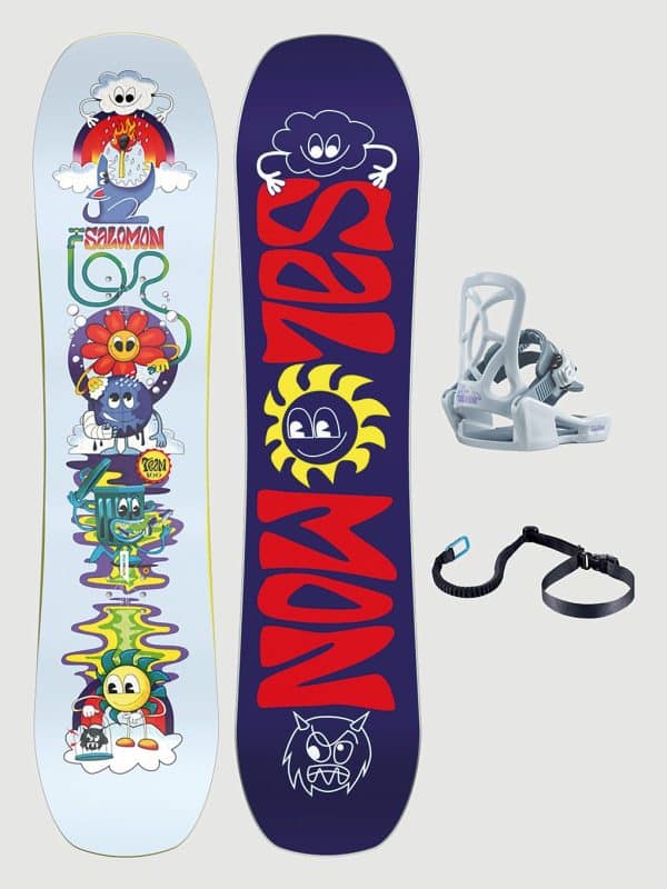 Salomon Team Package 2026 Kids Snowboard-Set pattern