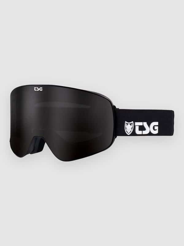 TSG Four S Solid Black-Black Goggle solid black / black