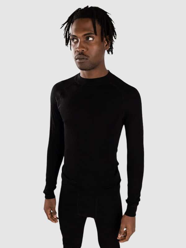 Thermowave Merino Warm Funktionsshirt black