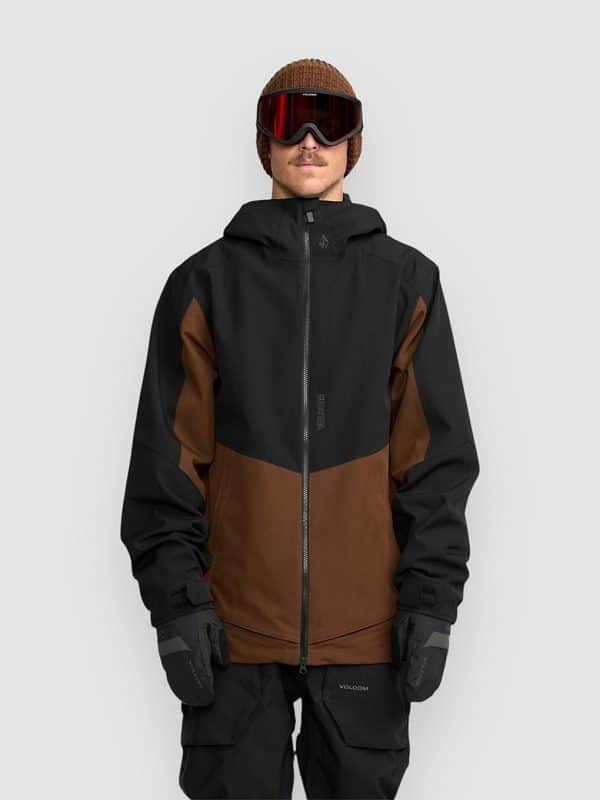Volcom Brighton Full Zip Jacke brown
