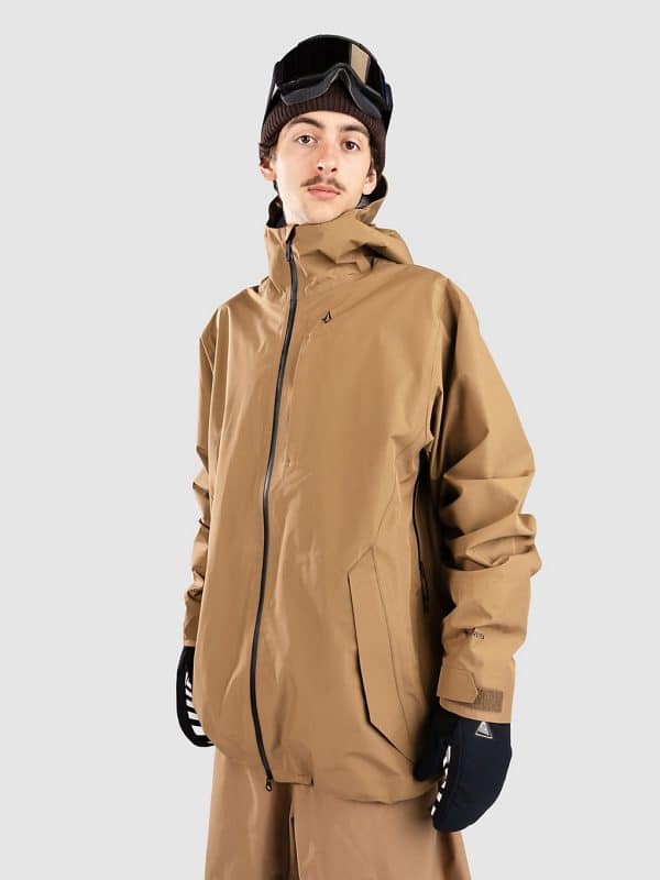 Volcom Tester 3L Gore Tex Jacke bronze