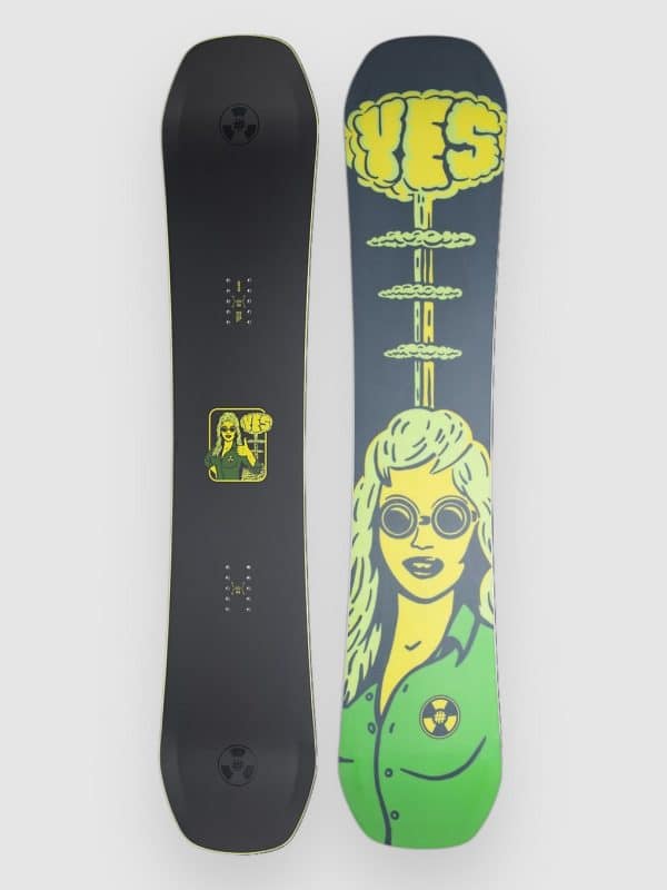 YES Shifter 3D 2026 Snowboard black