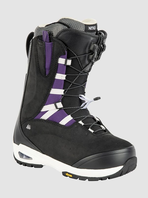 Nitro Bianca TLS 2024 Snowboard-Boots black / purple
