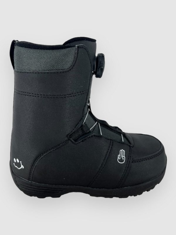 Bataleon Minishred 2026 Kids Snowboard-Boots black