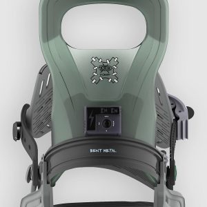 Bent Metal Logic 2026 Snowboard-Bindung grey