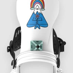 Bent Metal Stylist 2026 Snowboard-Bindung white