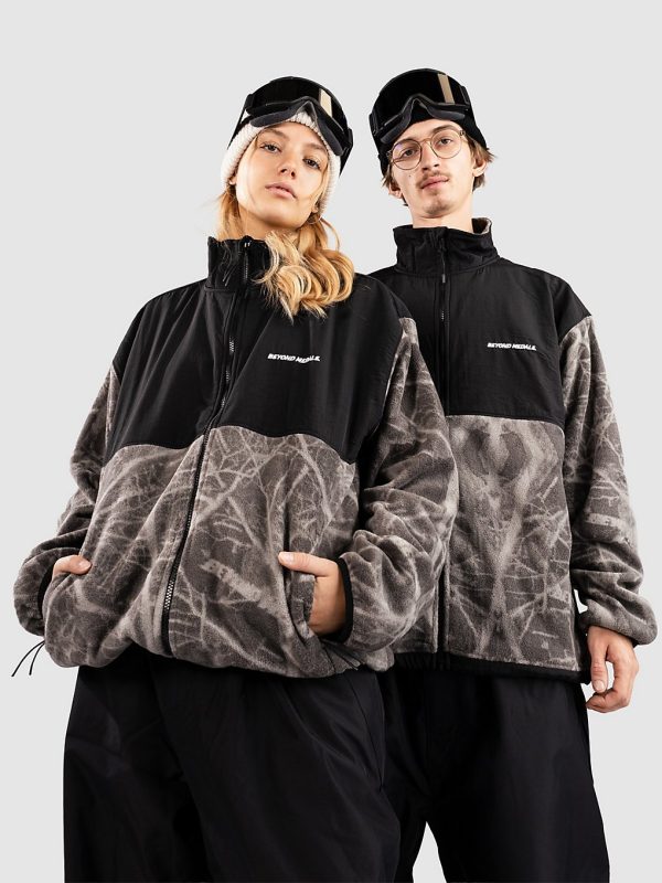 Beyond Medals Tech Fleecejacke brown