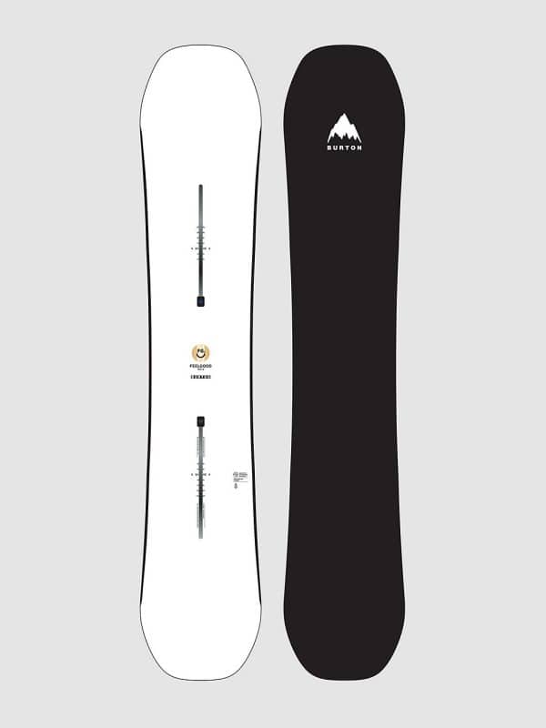 Burton Feelgood Flying V 146 2023 Snowboard white