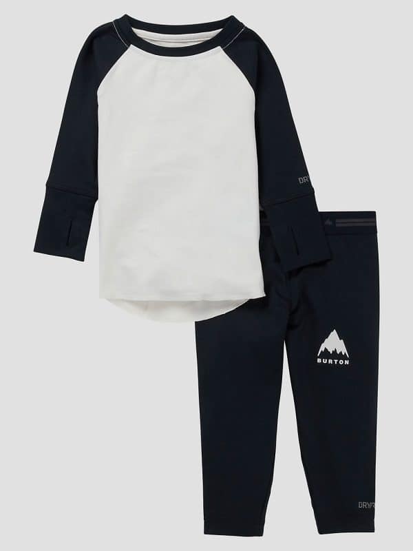 Burton Kd Td Mdwt Kids Funktionsshirt stowht / trublk