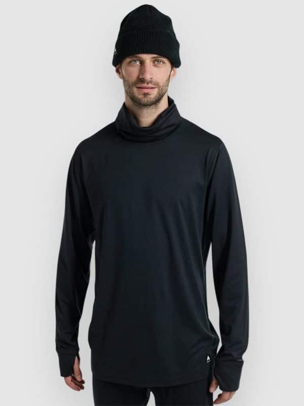 Burton Mdwt Long Neck Funktionsshirt true black
