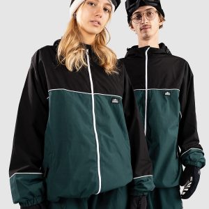 Check The Feed Daily 2 Color Jacke alpine green & black