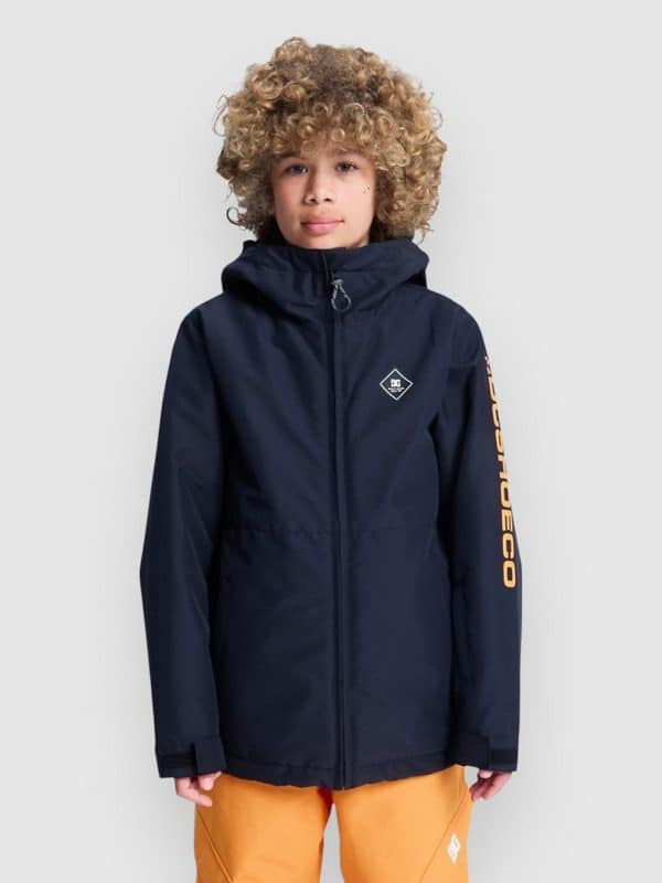 DC Basis Kids Jacke black / orange pop