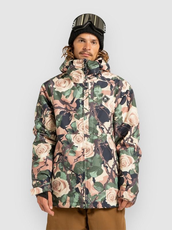 DC Basis Print Jacke rose and thorn