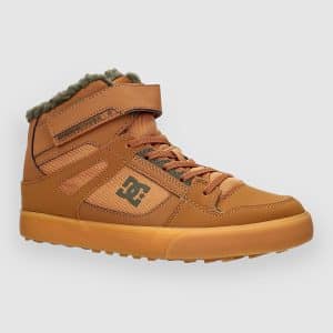 DC Pure HT Wnt EV Sneakers Boys Skate Chaussures wheat
