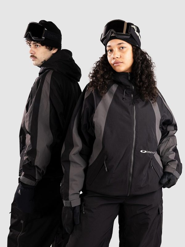 Dimito Wave Padded (Polartec) Jacke mid black