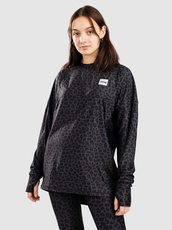 Eivy Venture Top Funktionsshirt black leopard