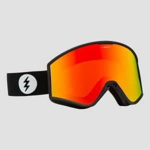 Electric EK1 Matte Black Goggle red chrome