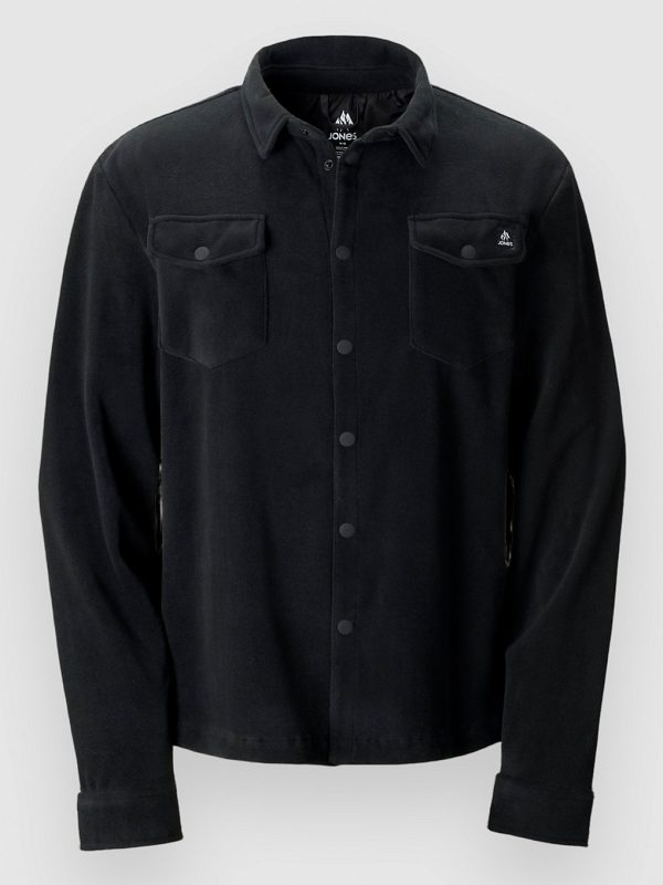 Jones Snowboards December Rec Fleecejacke stealth black