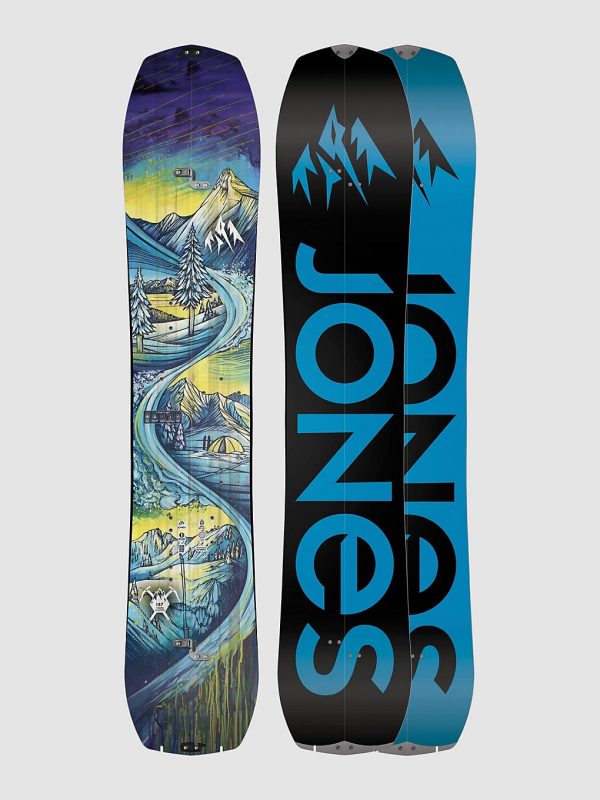 Jones Snowboards Youth Solution Kids Snowboard black