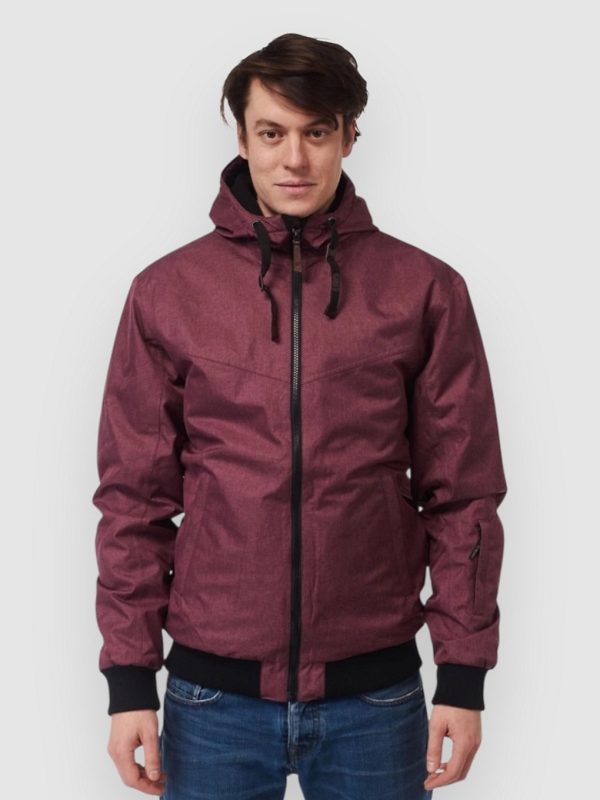 Light Brighton Jacke burgundy