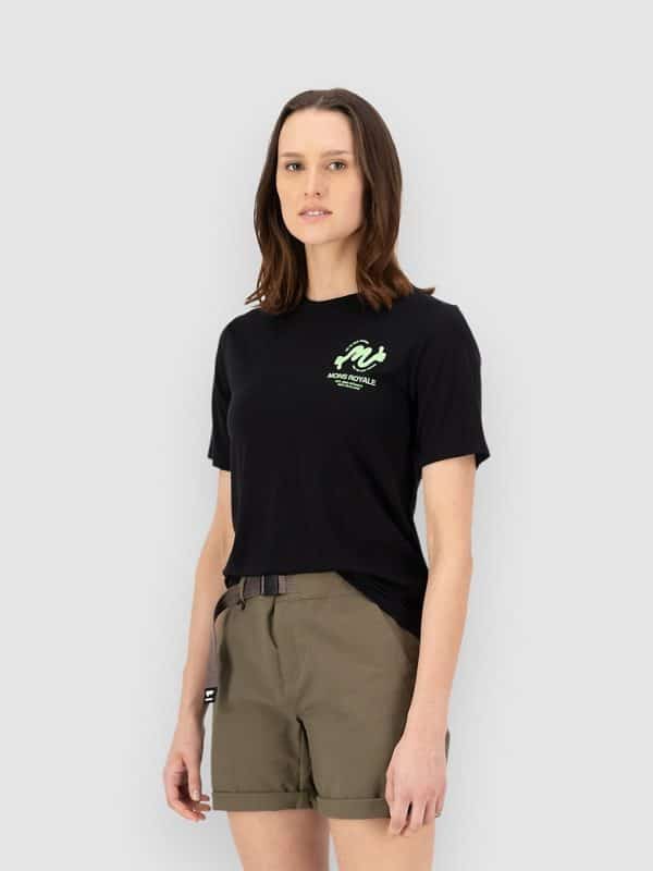 Mons Royale Icon Merino Funktionsshirt black