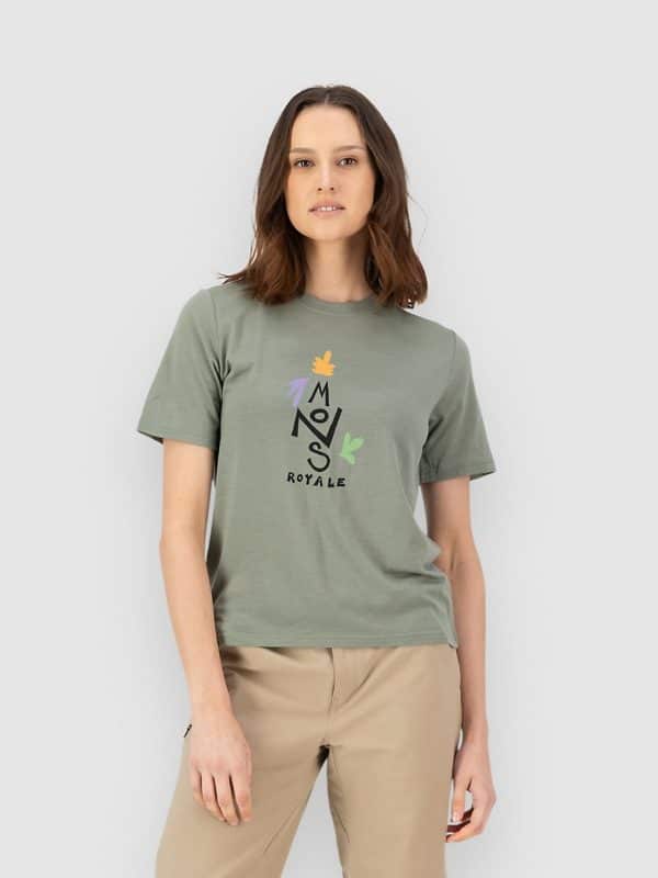 Mons Royale Icon Merino Funktionsshirt willow