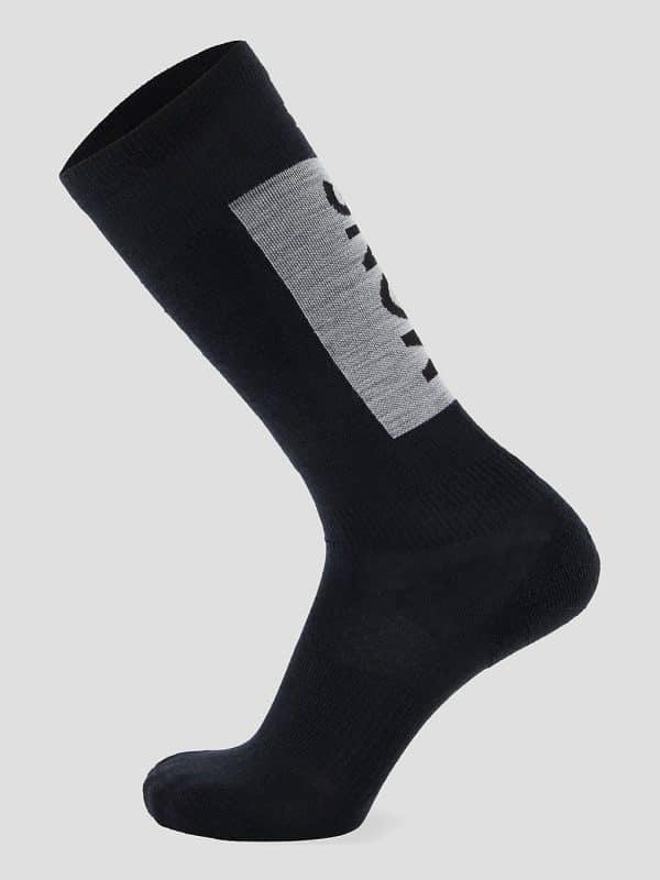 Mons Royale Merino Snow Funktionssocken black