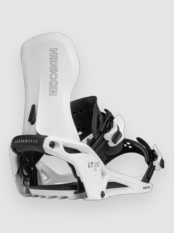 Nidecker LT Supermatic 2026 Snowboard-Bindung white